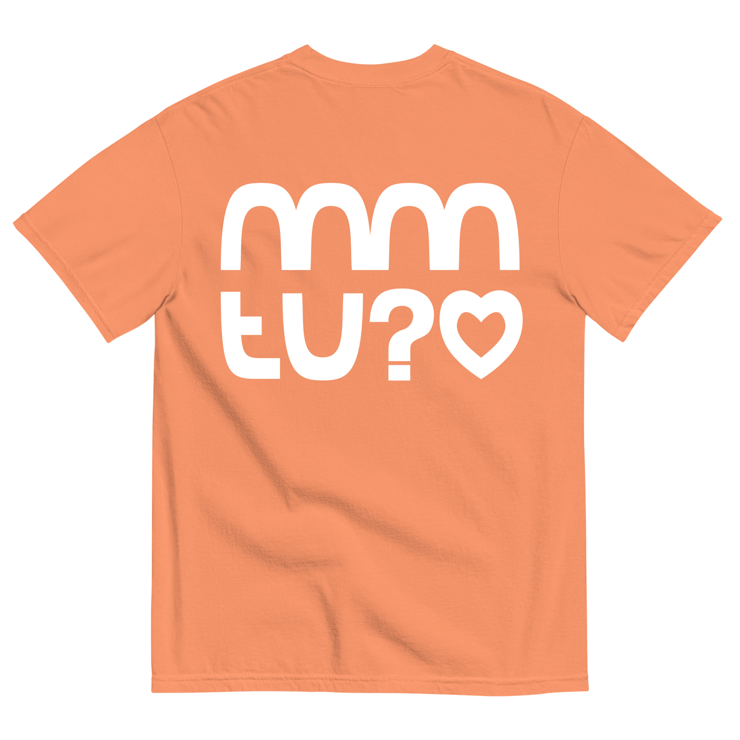 TEE LOGO BLANC #03 | MMTU?<3