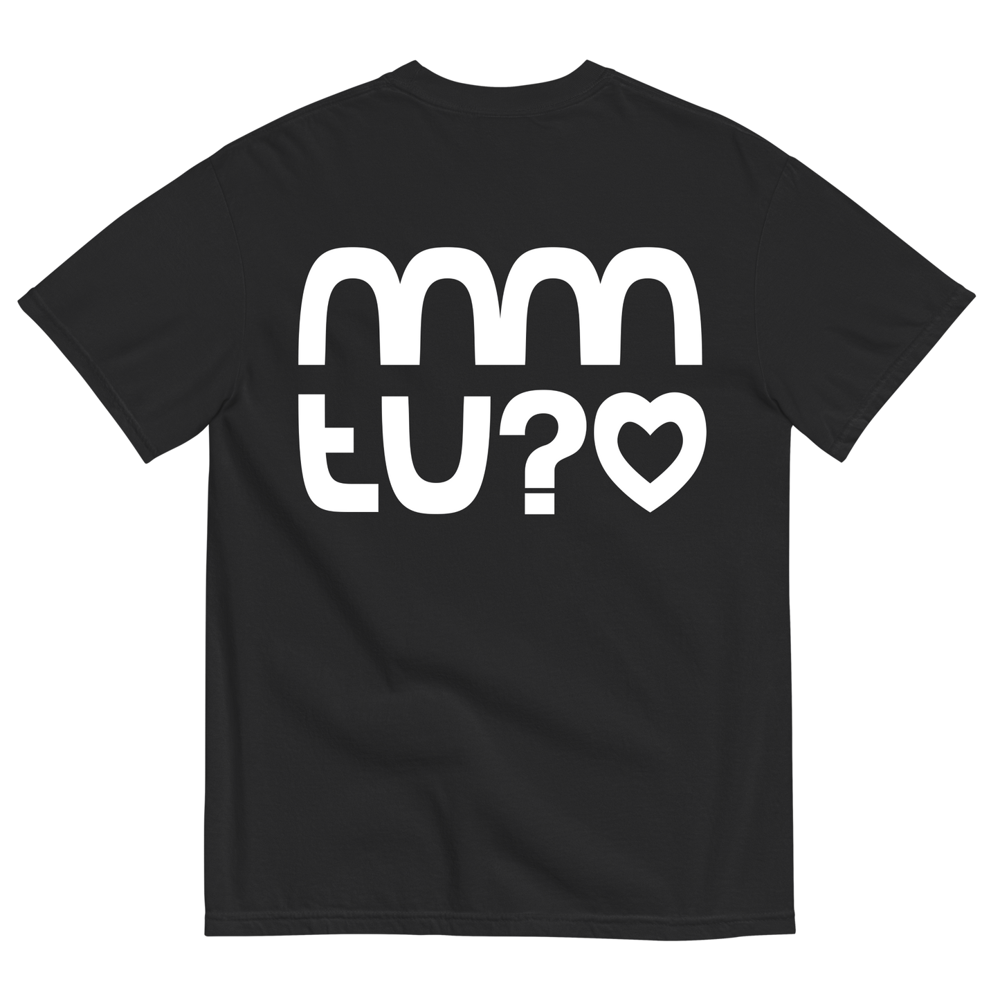 TEE LOGO BLANC #04 | MMTU?<3