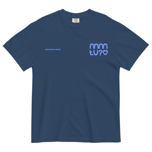 TEE LOGO BLEU DOUX #02 | MMTU?<3