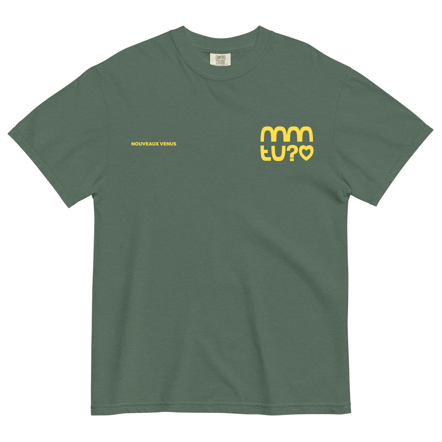 TEE LOGO JAUNE #01 | MMTU?<3