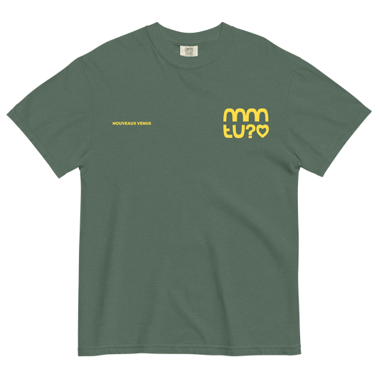 TEE LOGO JAUNE #01 | MMTU?<3