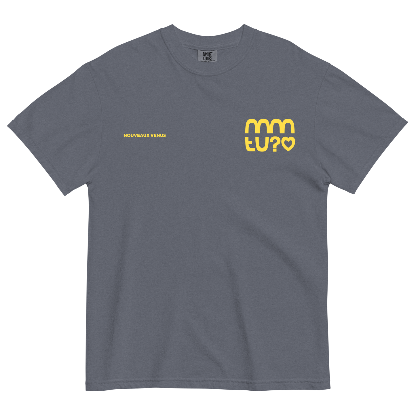 TEE LOGO JAUNE #04 | MMTU?<3