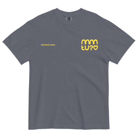 TEE LOGO JAUNE #04 | MMTU?<3