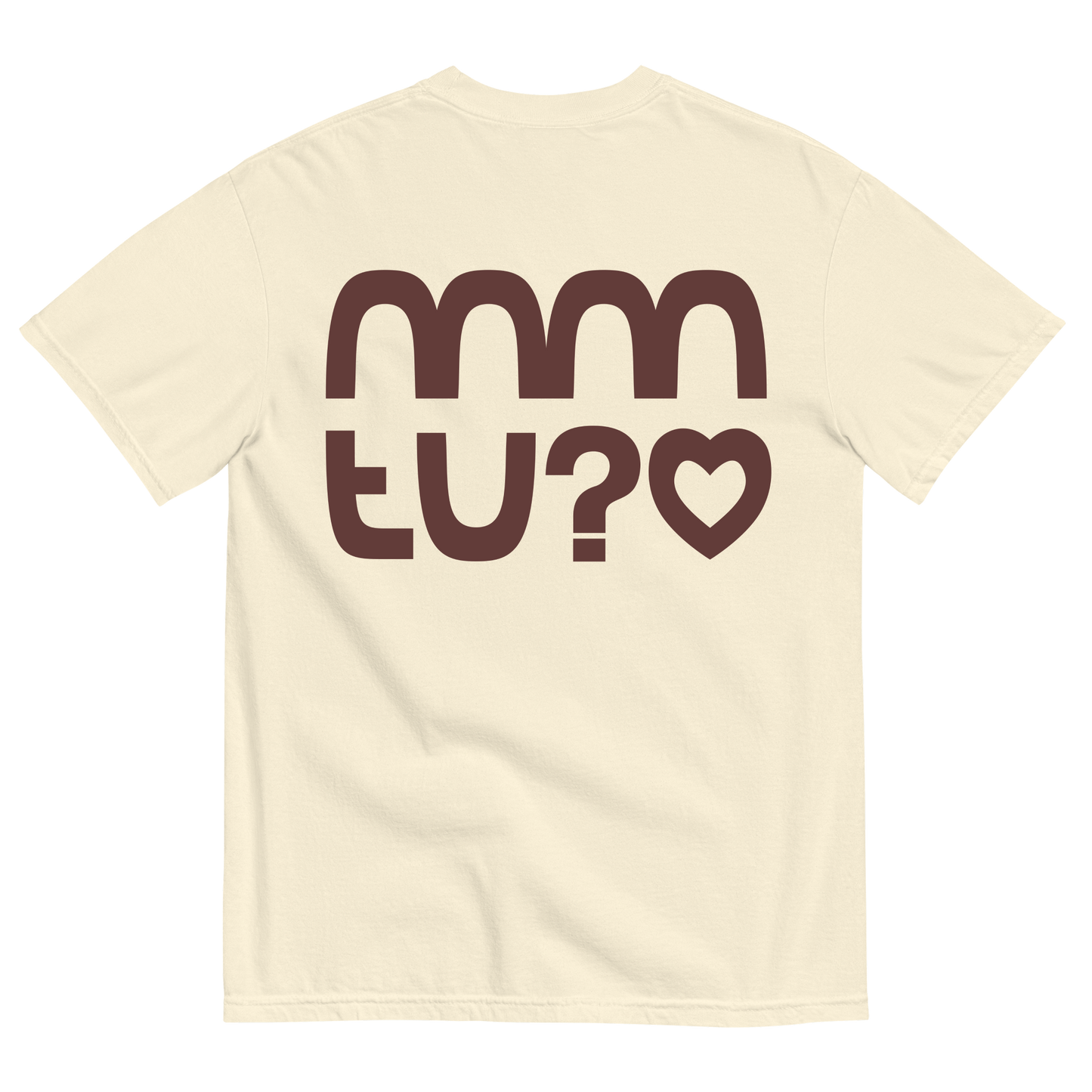 TEE LOGO MARRON #01 | MMTU?<3