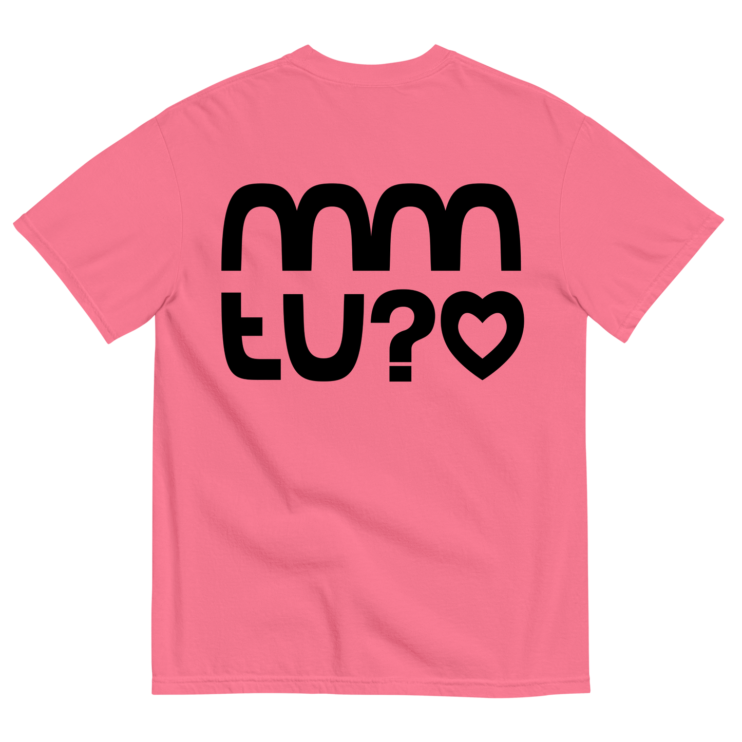 TEE LOGO NOIR #04 | MMTU?<3