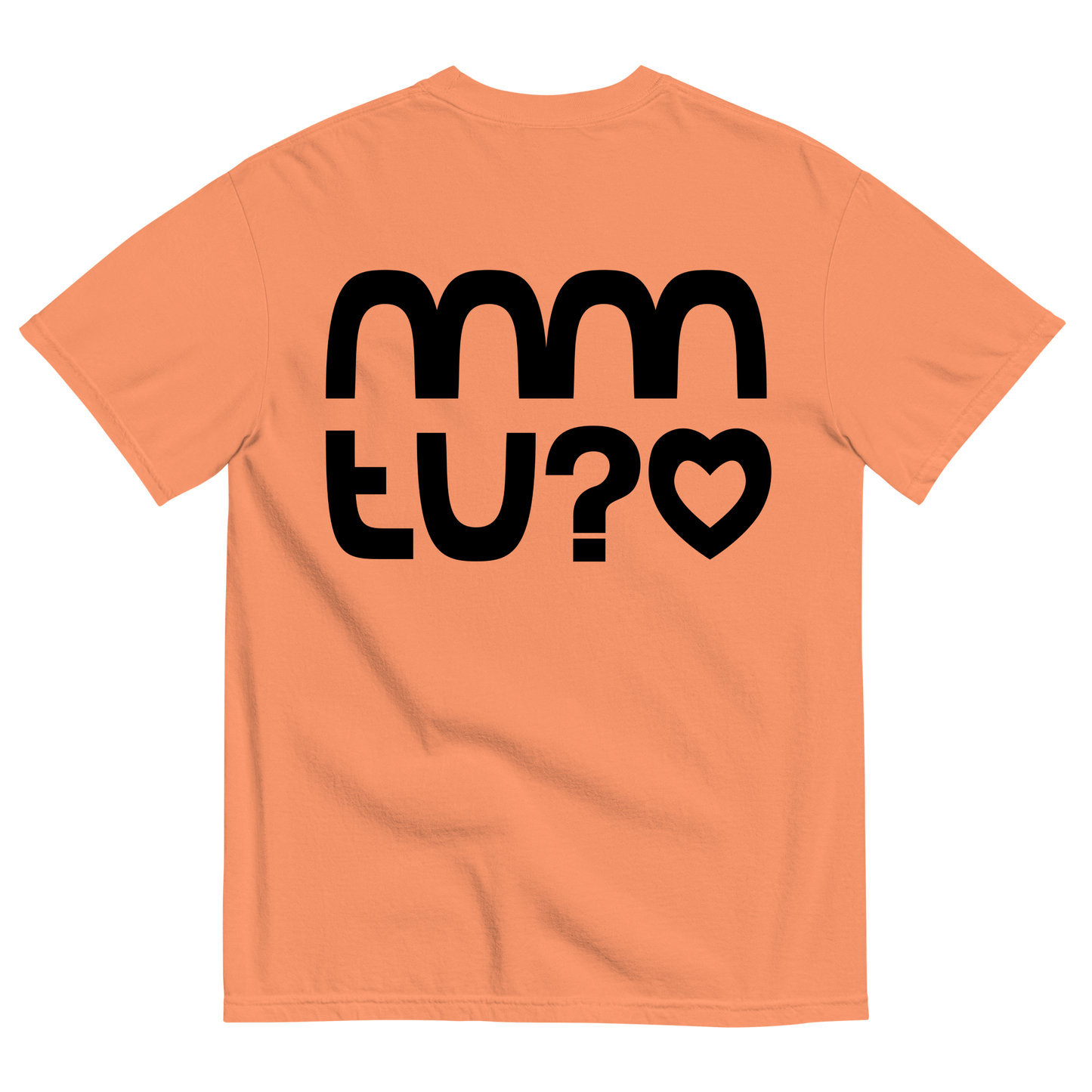 TEE LOGO NOIR #06 | MMTU?<3