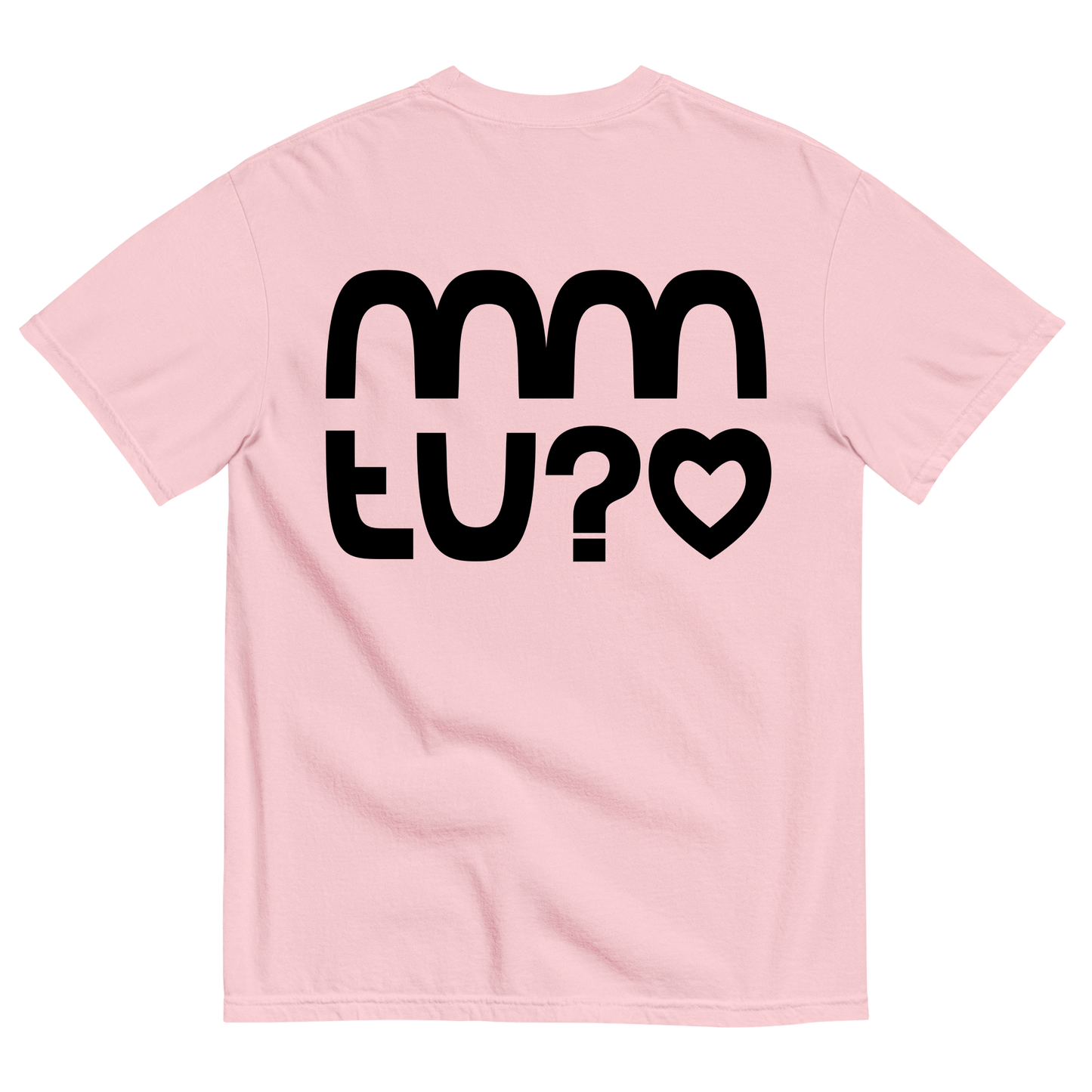 TEE LOGO NOIR #08 | MMTU?<3