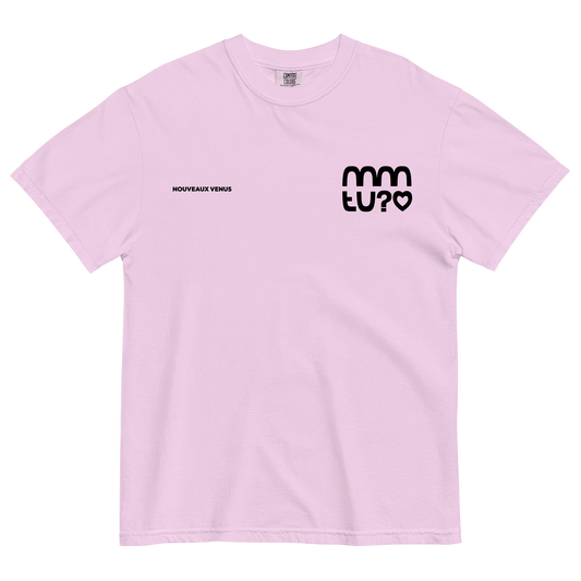 TEE LOGO NOIR #05 | MMTU?<3