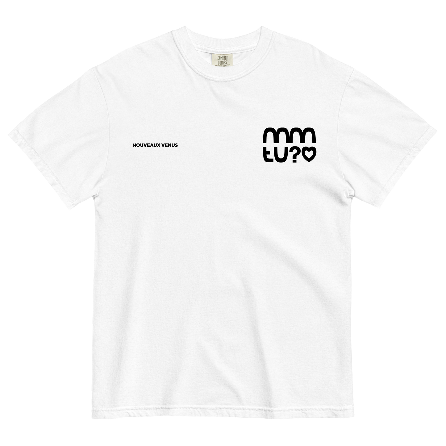 TEE LOGO NOIR #07 | MMTU?<3