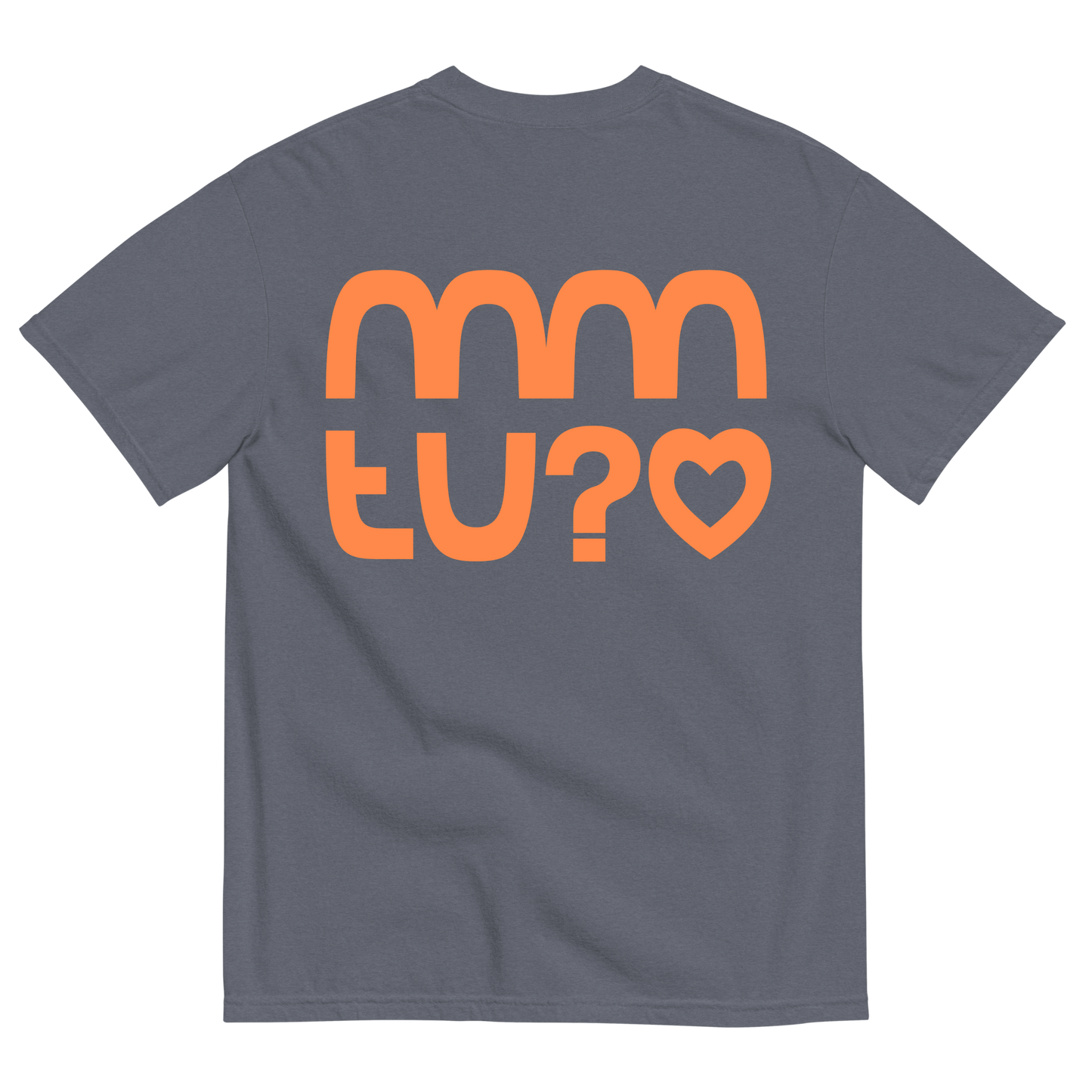 TEE LOGO ORANGE #01 | MMTU?<3