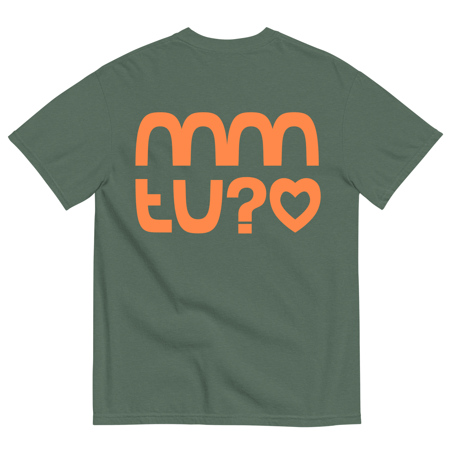 TEE LOGO ORANGE #02 | MMTU?<3