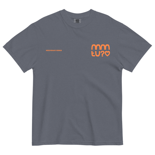 TEE LOGO ORANGE #01 | MMTU?<3