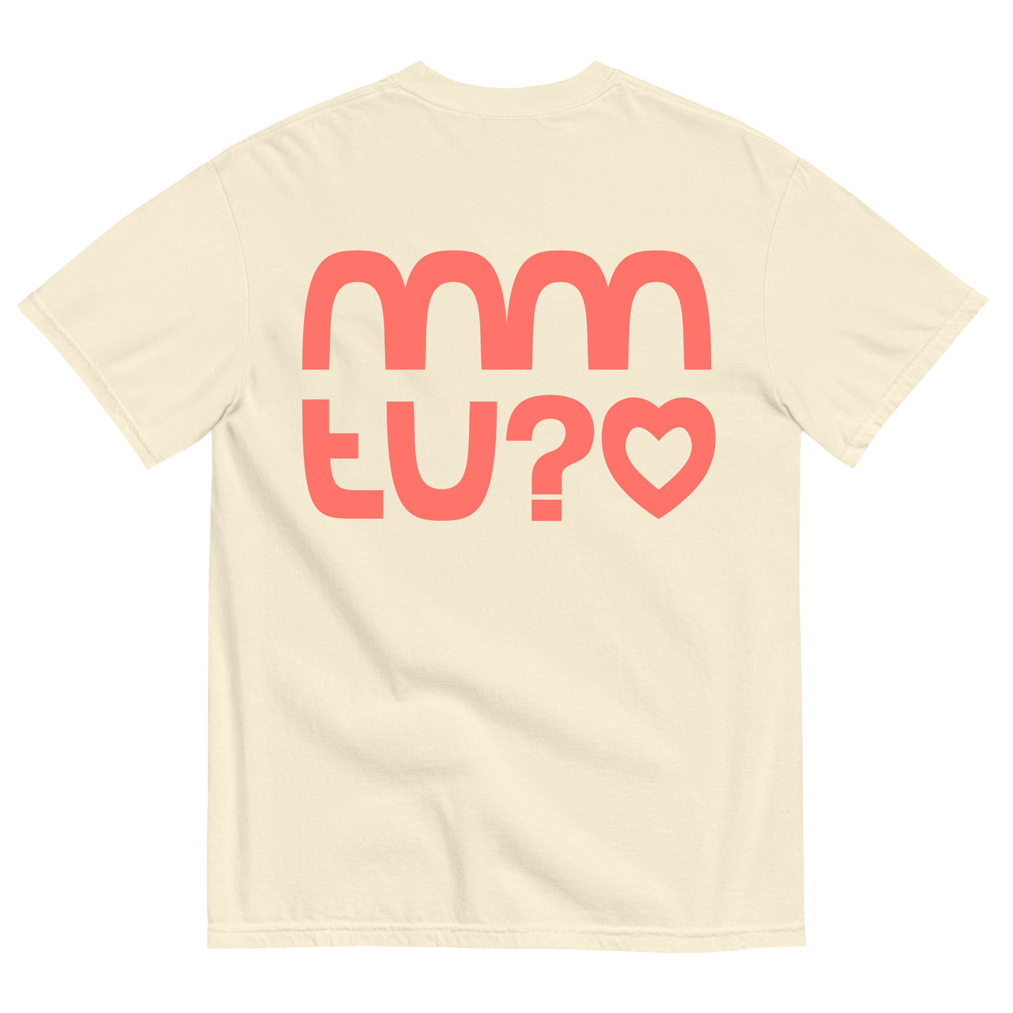 TEE LOGO ORANGE VIF #01 | MMTU?<3