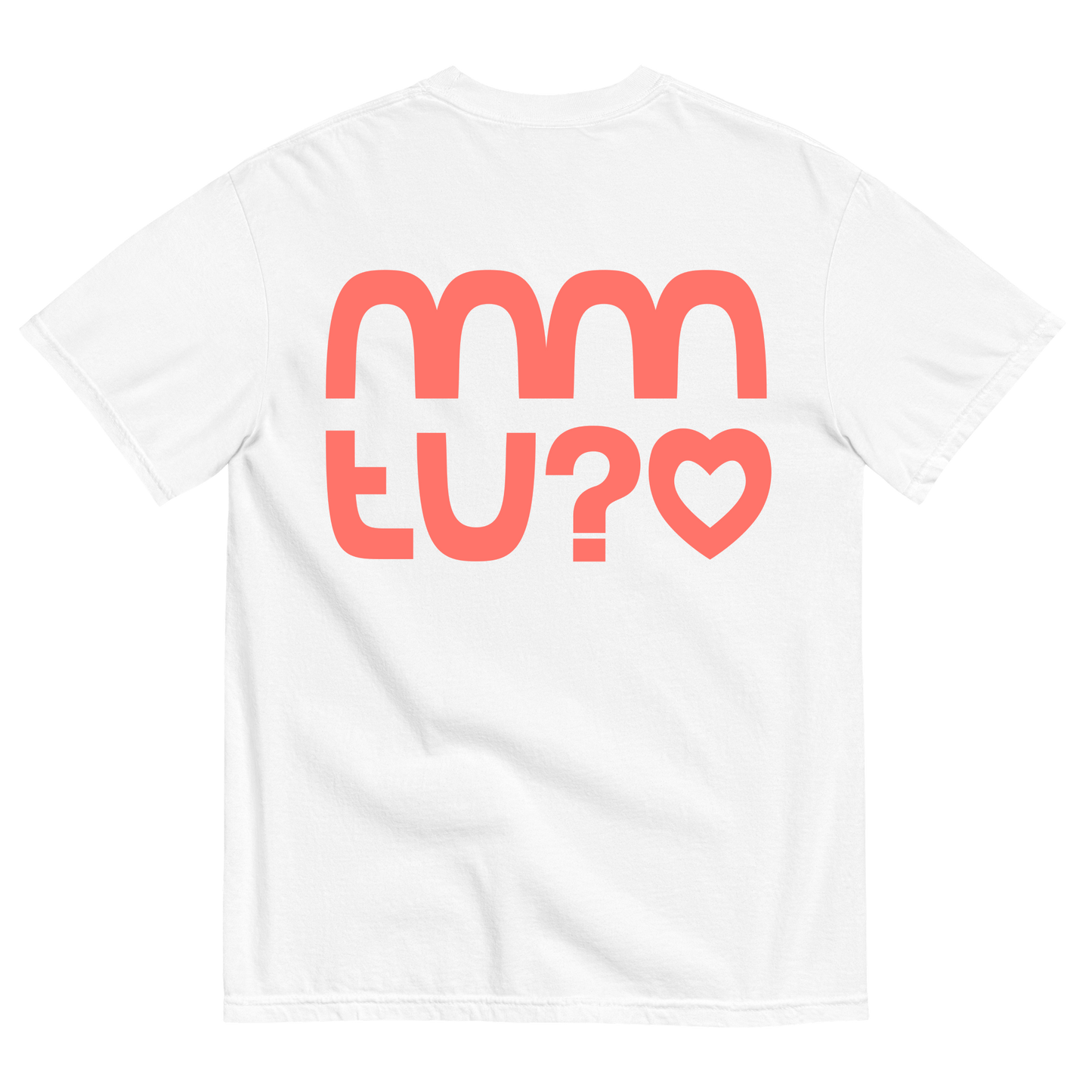 TEE LOGO ORANGE VIF #03 | MMTU?<3