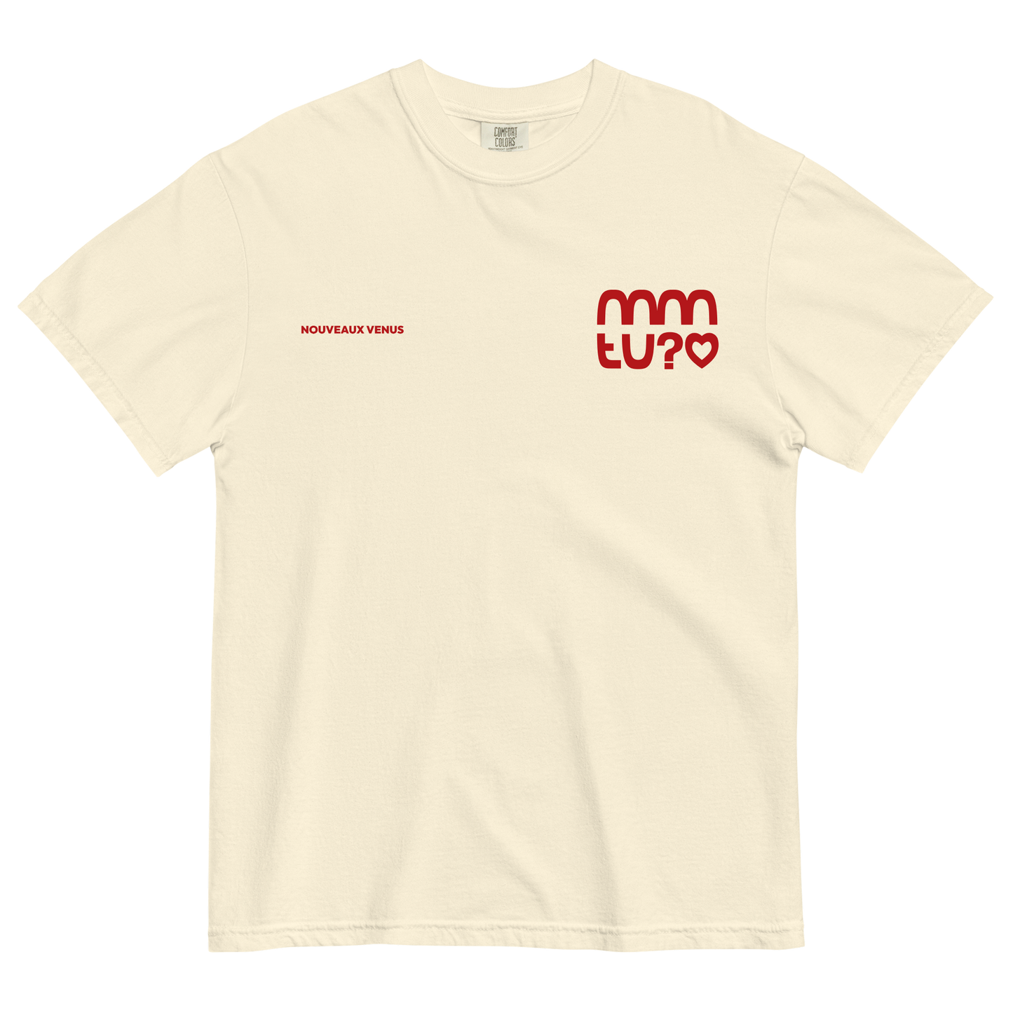 TEE LOGO ROUGE #01 | MMTU?<3