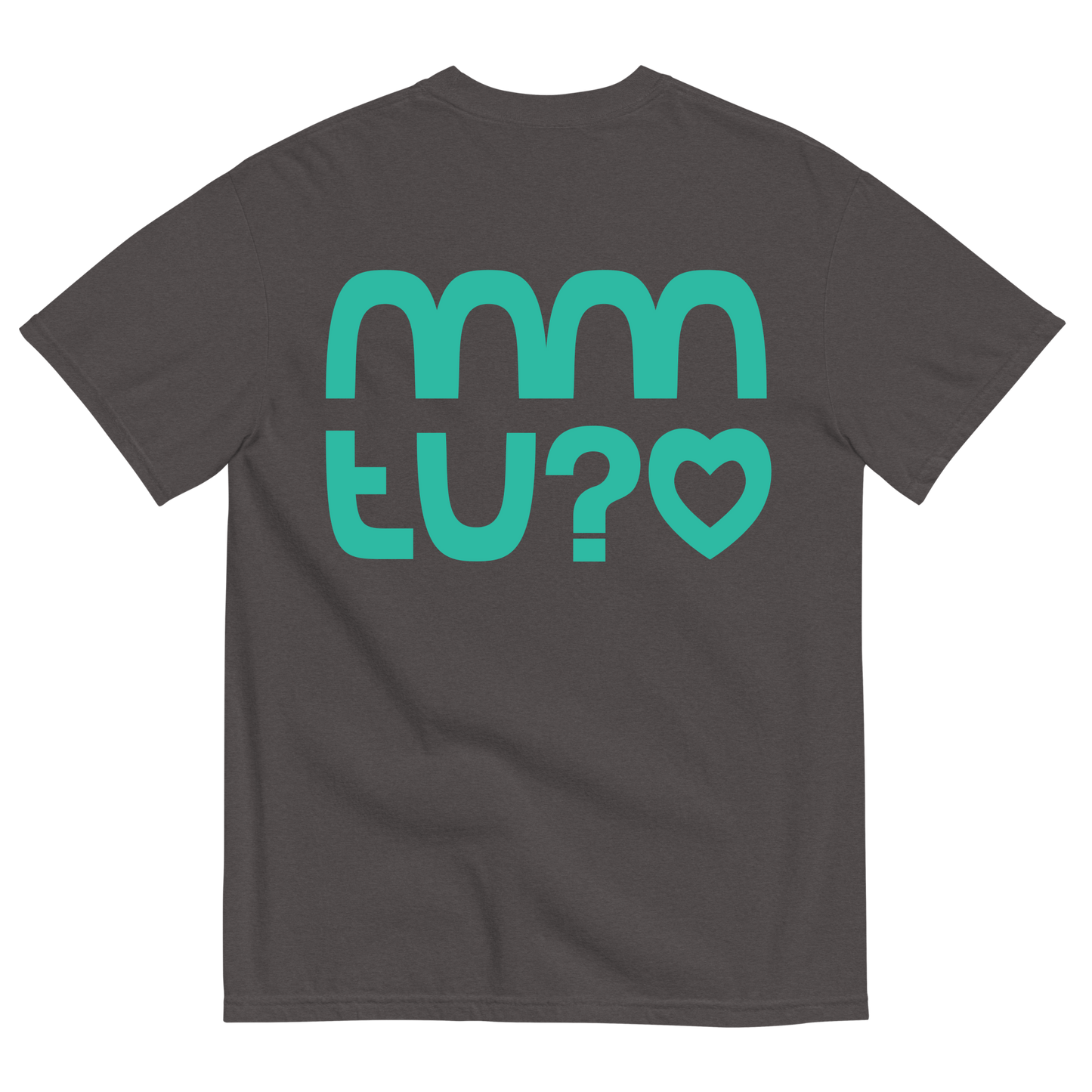 TEE LOGO TURQUOISE #01 | MMTU?<3