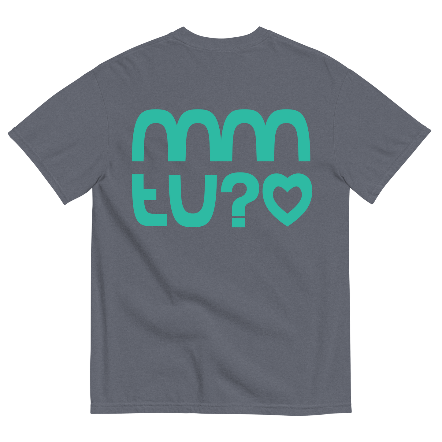 TEE LOGO TURQUOISE #02 | MMTU?<3