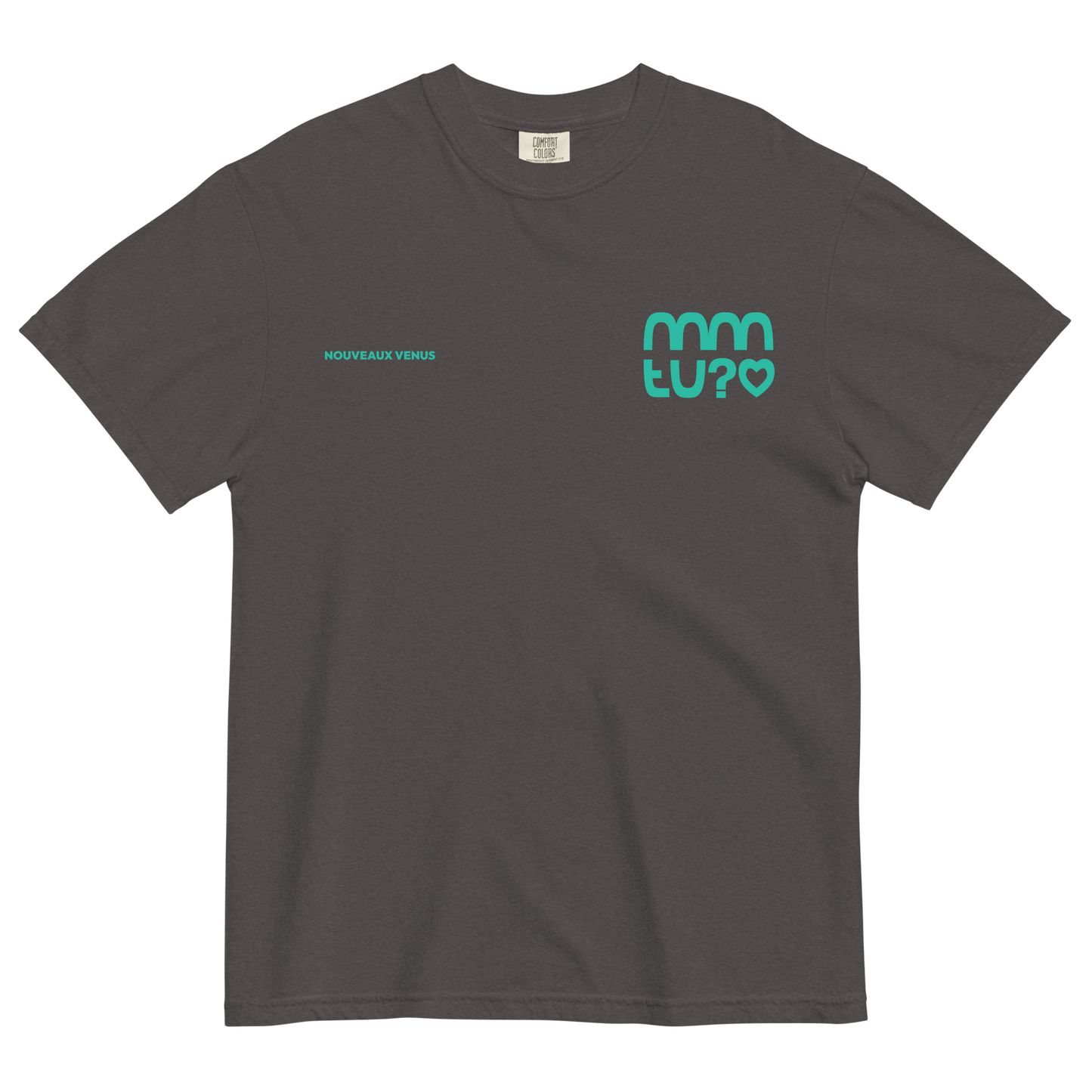 TEE LOGO TURQUOISE #01 | MMTU?<3