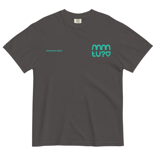 TEE LOGO TURQUOISE #01 | MMTU?<3