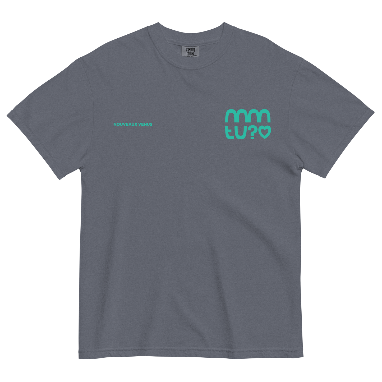 TEE LOGO TURQUOISE #02 | MMTU?<3