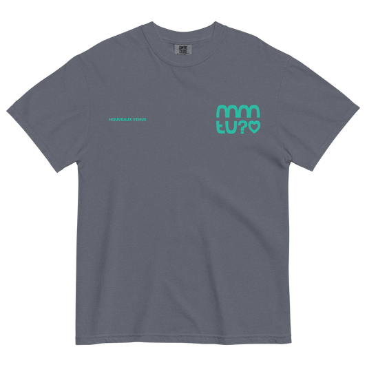 TEE LOGO TURQUOISE #02 | MMTU?<3